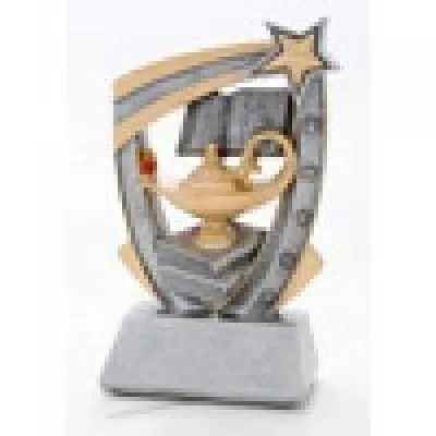 3D Star Resin Trophy Awards