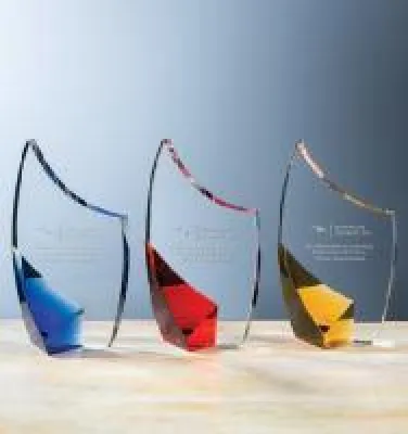 Amber Optical Crystal Awards
