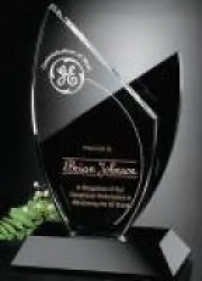 Black Optical Crystal Awards