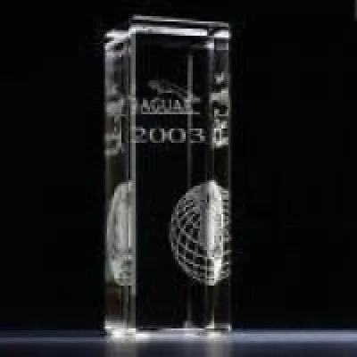 Clear Optical Crystal Awards