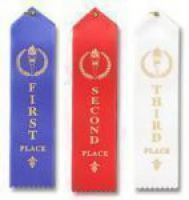 Peaked Top Award Ribbons