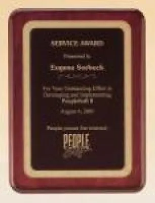 Piano Finish Plaques