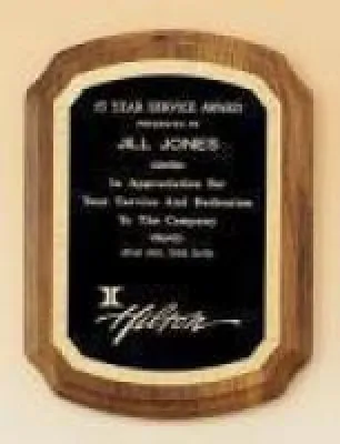 Walnut Plaques